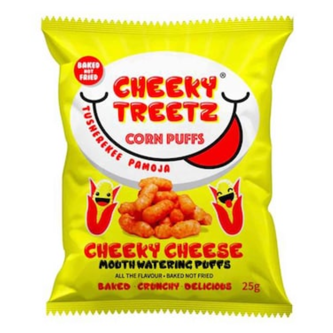 CHEEKY TREETZ CHEESE PUFF25G